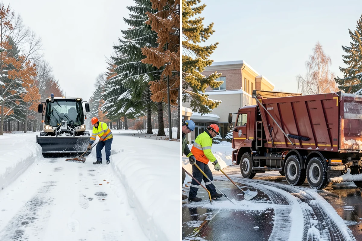 Handicap Ramp Clearing in Hunts Point, King County, WA - Clear the top and bottom landings for safe transitions