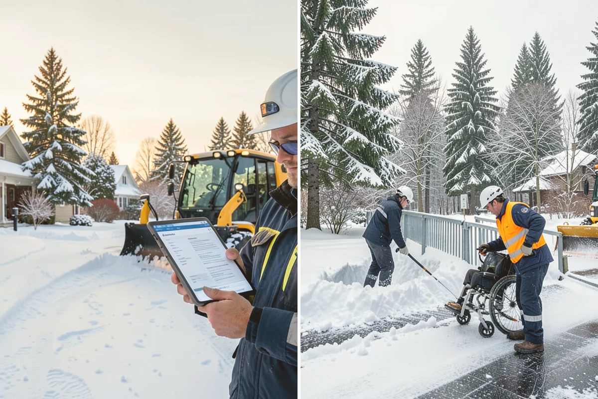 Handicap Ramp Clearing in Index, Snohomish County, WA - Clear the top and bottom landings for safe transitions