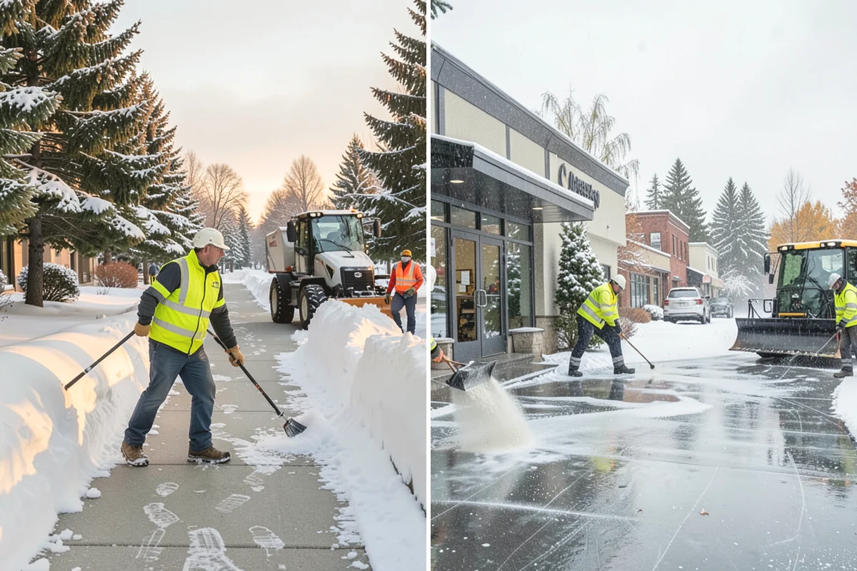 Handicap Ramp Clearing in Issaquah, King County, WA - Clear the top and bottom landings for safe transitions