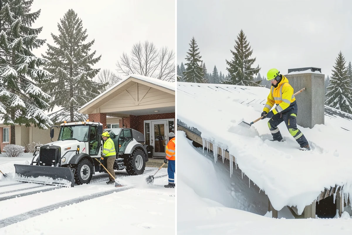 Handicap Ramp Clearing in Kirkland, King County, WA - Clear the top and bottom landings for safe transitions