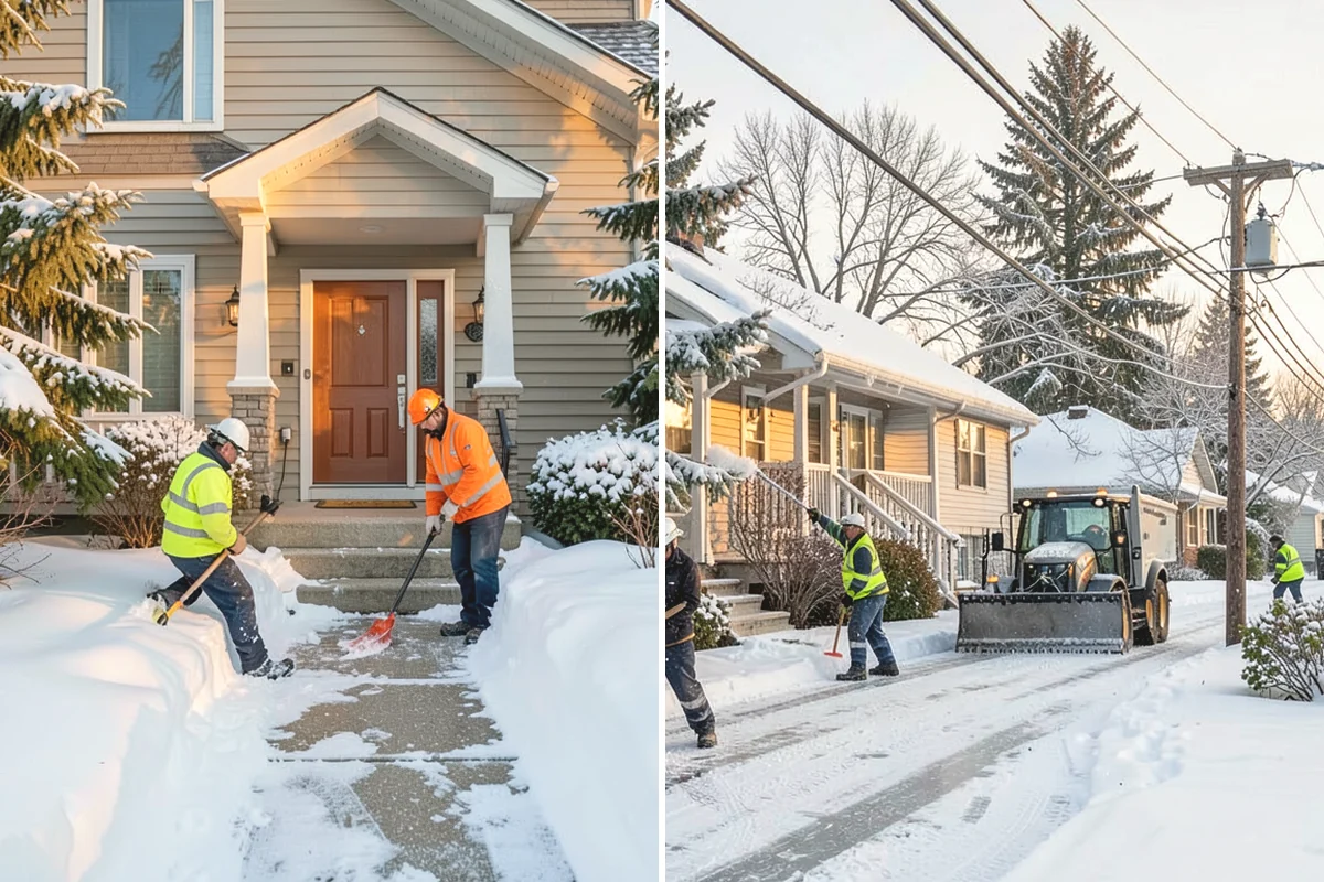 Handicap Ramp Clearing in La Conner, Skagit County, WA - Clear the top and bottom landings for safe transitions