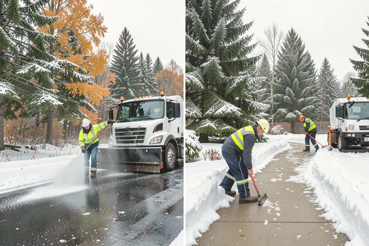 Handicap Ramp Clearing in Langley, Island County, WA - Clear the top and bottom landings for safe transitions