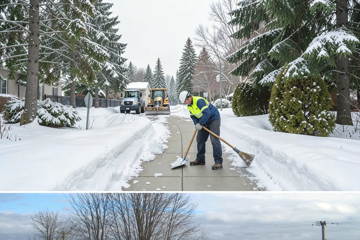Handicap Ramp Clearing in Langley, Island County, WA - Handicap ramp clearing is a priority through the entire winter, with immediate response needed whenever snow or ice threatens...