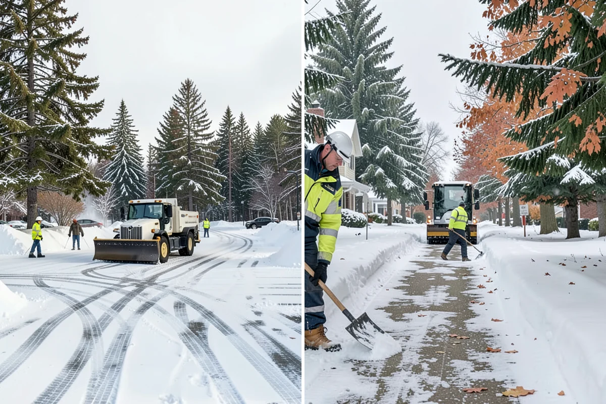 Handicap Ramp Clearing in Lyman, Skagit County, WA - Clear the top and bottom landings for safe transitions