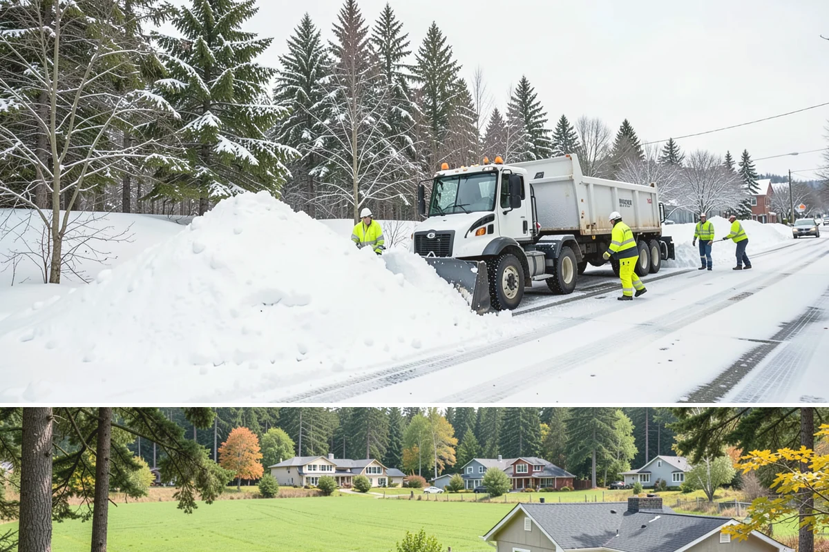 Handicap Ramp Clearing in Lyman, Skagit County, WA - Handicap ramp clearing is a priority through the entire winter, with immediate response needed whenever snow or ice threatens...