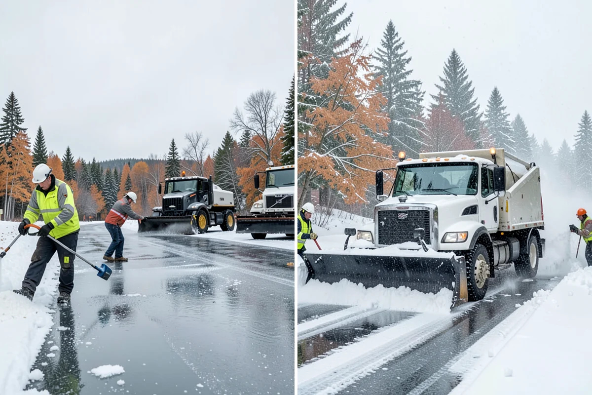 Handicap Ramp Clearing in Maple Valley, King County, WA - Clear the top and bottom landings for safe transitions
