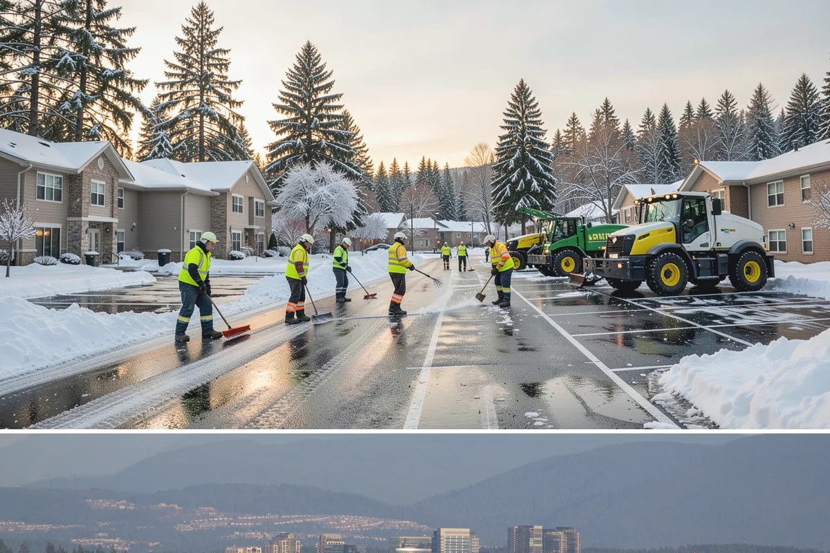 Handicap Ramp Clearing in Medina, King County, WA - Handicap ramp clearing is a priority through the entire winter, with immediate response needed whenever snow or ice threatens...