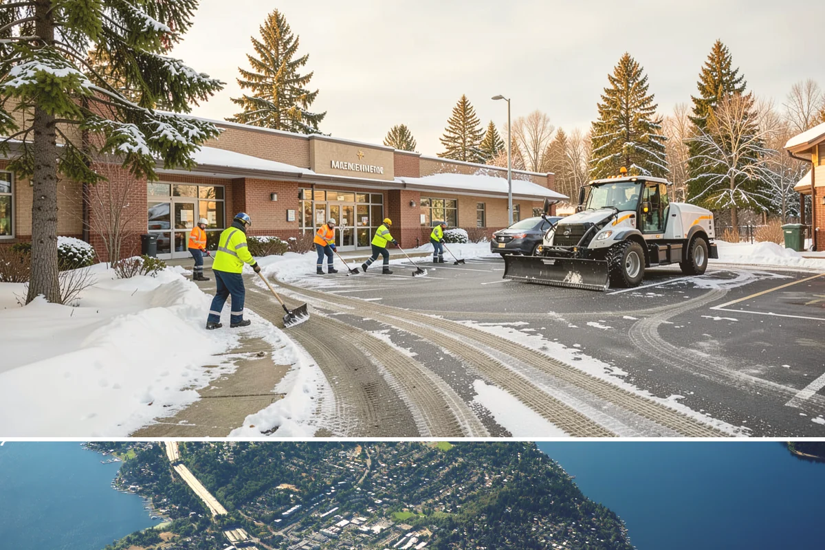 Handicap Ramp Clearing in Mercer Island, King County, WA - Handicap ramp clearing is a priority through the entire winter, with immediate response needed whenever snow or ice threatens...