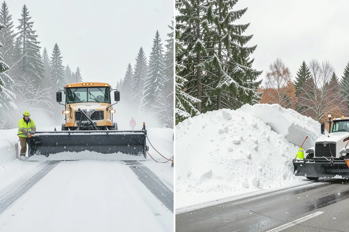 Handicap Ramp Clearing in Mill Creek, Snohomish County, WA - Clear the top and bottom landings for safe transitions