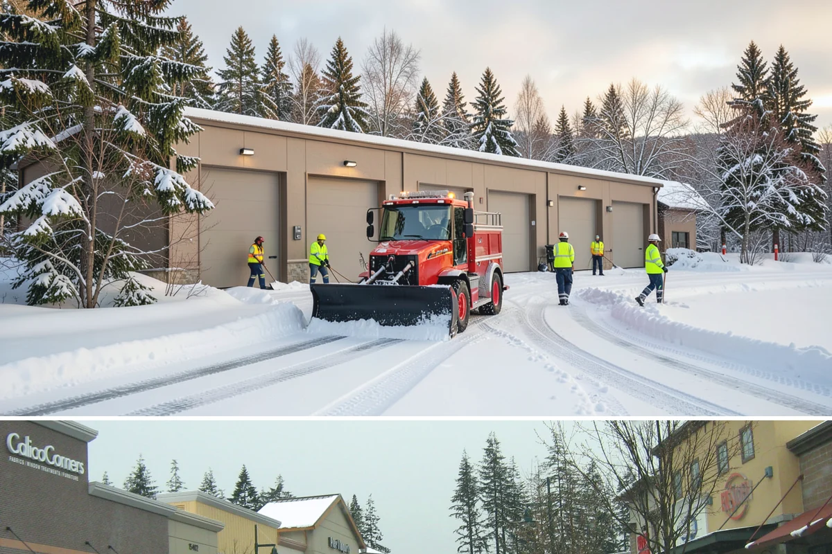 Handicap Ramp Clearing in Mill Creek, Snohomish County, WA - Handicap ramp clearing is a priority through the entire winter, with immediate response needed whenever snow or ice threatens...