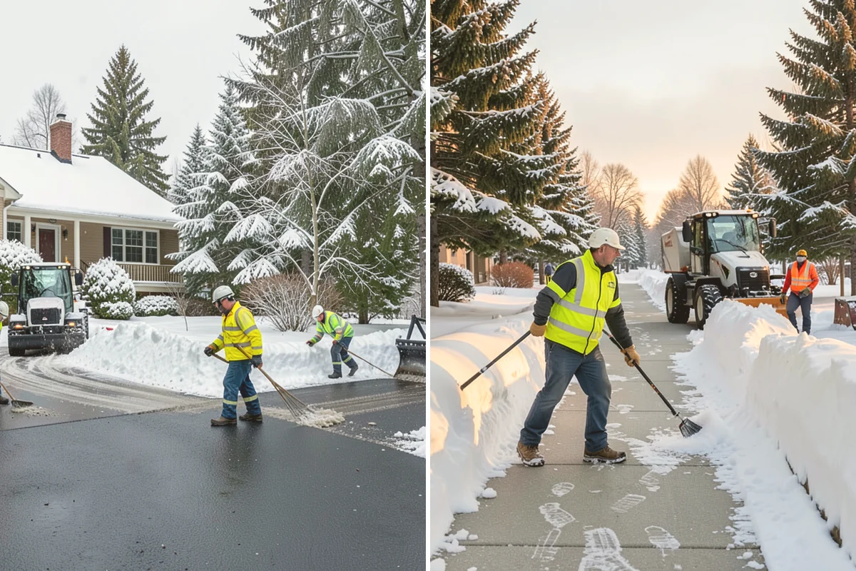 Handicap Ramp Clearing in Mount Vernon, Skagit County, WA - Clear the top and bottom landings for safe transitions