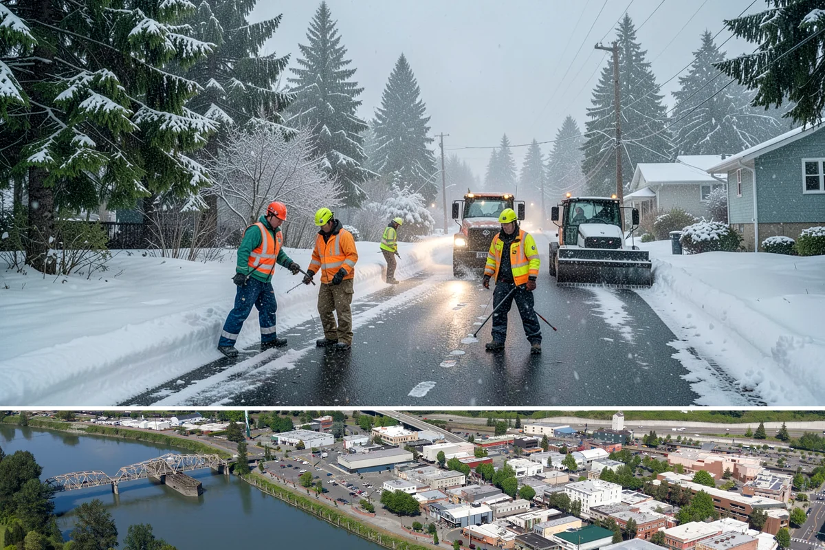 Handicap Ramp Clearing in Mount Vernon, Skagit County, WA - Handicap ramp clearing is a priority through the entire winter, with immediate response needed whenever snow or ice threatens...