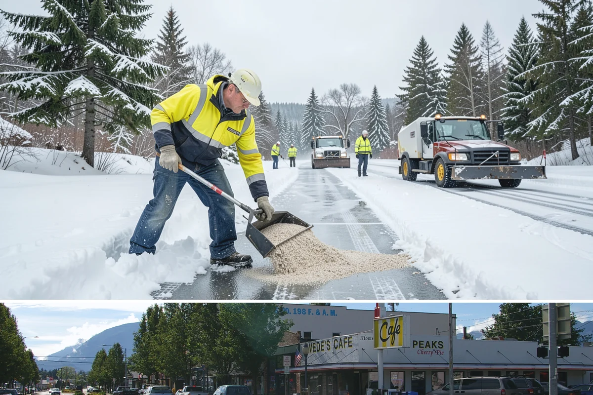 Handicap Ramp Clearing in North Bend, King County, WA - Handicap ramp clearing is a priority through the entire winter, with immediate response needed whenever snow or ice threatens...