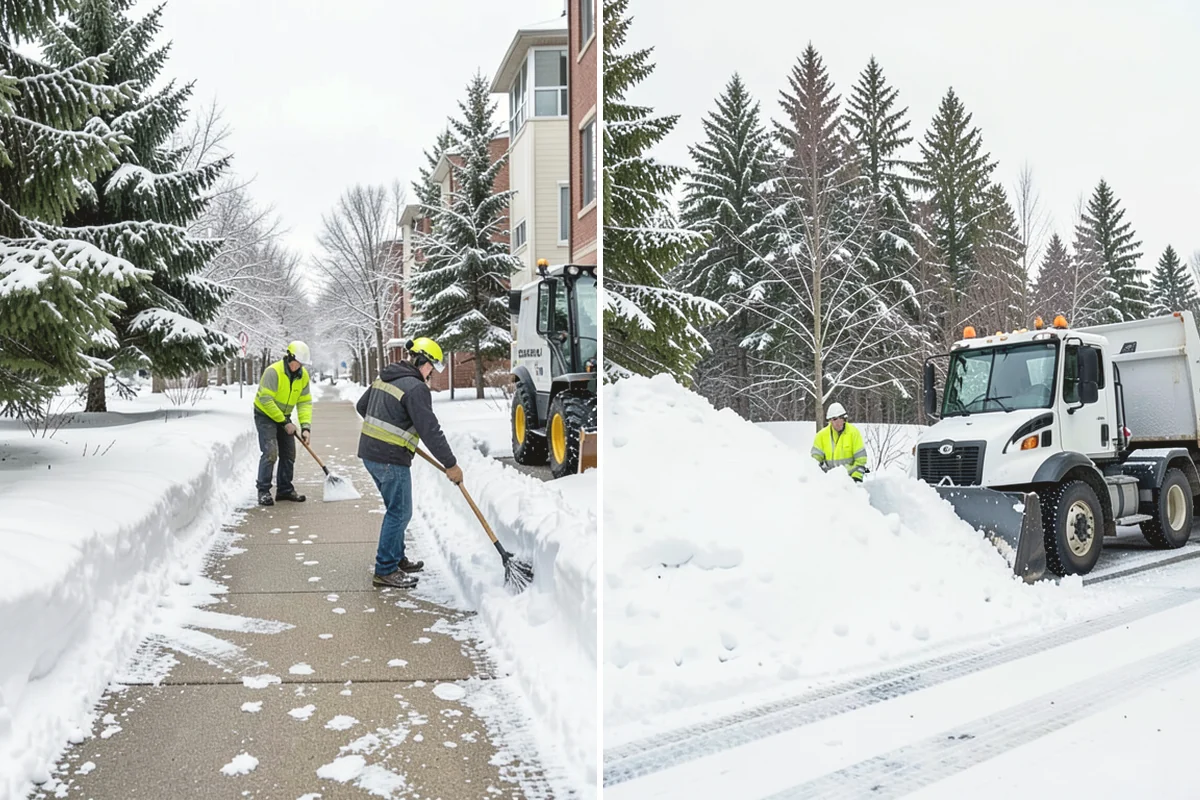 Handicap Ramp Clearing in Oak Harbor, Island County, WA - Clear the top and bottom landings for safe transitions