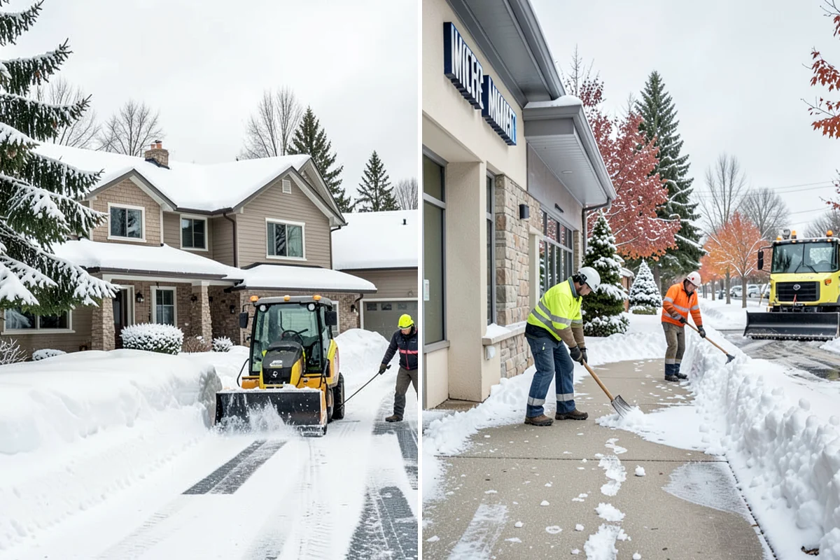 Handicap Ramp Clearing in Pacific, King County, WA - Clear the top and bottom landings for safe transitions