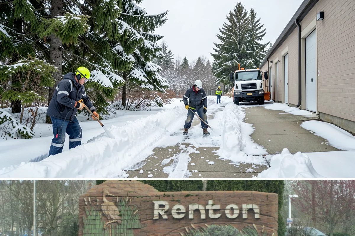 Handicap Ramp Clearing in Renton, King County, WA - Handicap ramp clearing is a priority through the entire winter, with immediate response needed whenever snow or ice threatens...