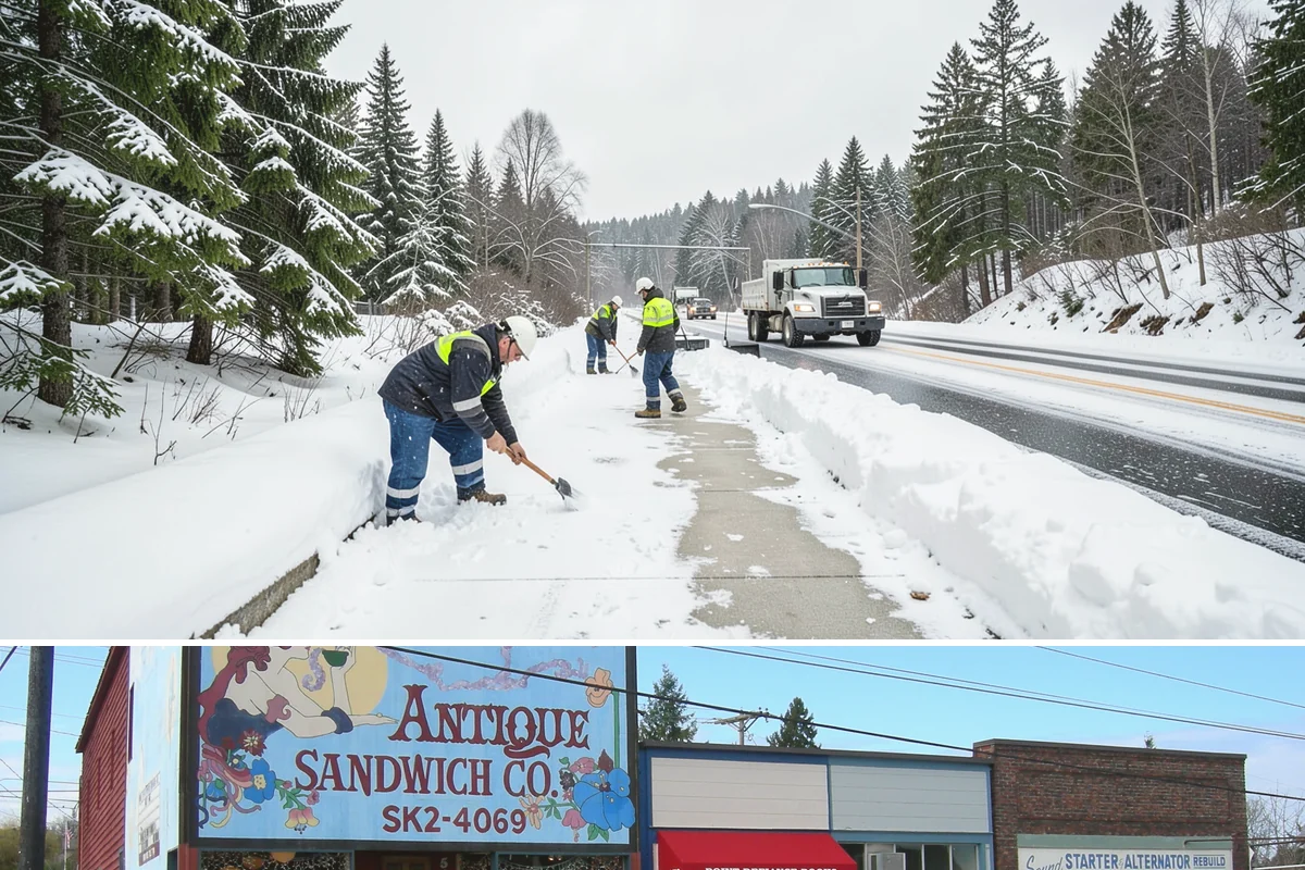 Handicap Ramp Clearing in Ruston, Pierce County, WA - Handicap ramp clearing is a priority through the entire winter, with immediate response needed whenever snow or ice threatens...