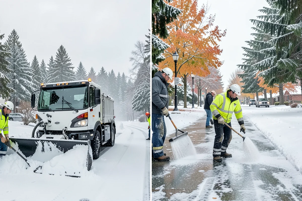 Handicap Ramp Clearing in Sedro-Woolley, Skagit County, WA - Clear the top and bottom landings for safe transitions