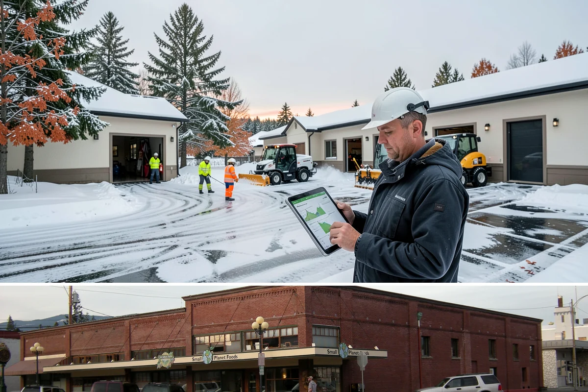 Handicap Ramp Clearing in Sedro-Woolley, Skagit County, WA - Handicap ramp clearing is a priority through the entire winter, with immediate response needed whenever snow or ice threatens...