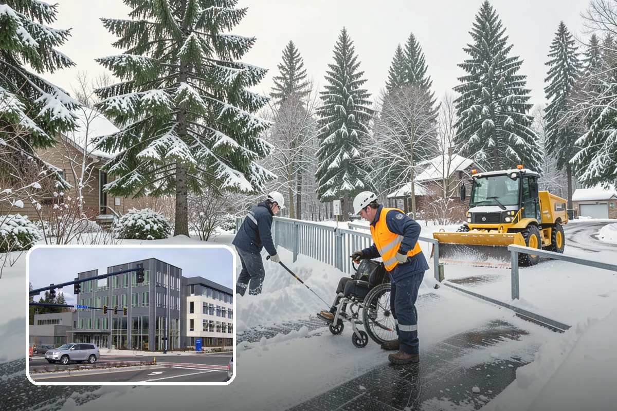 Handicap Ramp Clearing in Shoreline, King County, WA - Restores full accessibility for wheelchair and walker users