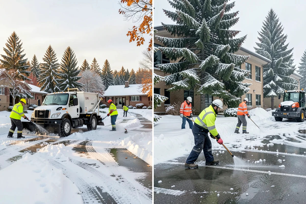 Handicap Ramp Clearing in Shoreline, King County, WA - Clear the top and bottom landings for safe transitions