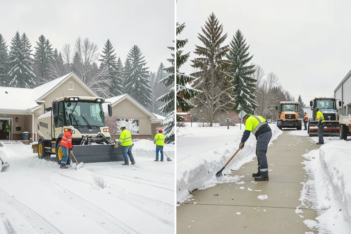 Handicap Ramp Clearing in Snohomish, Snohomish County, WA - Clear the top and bottom landings for safe transitions