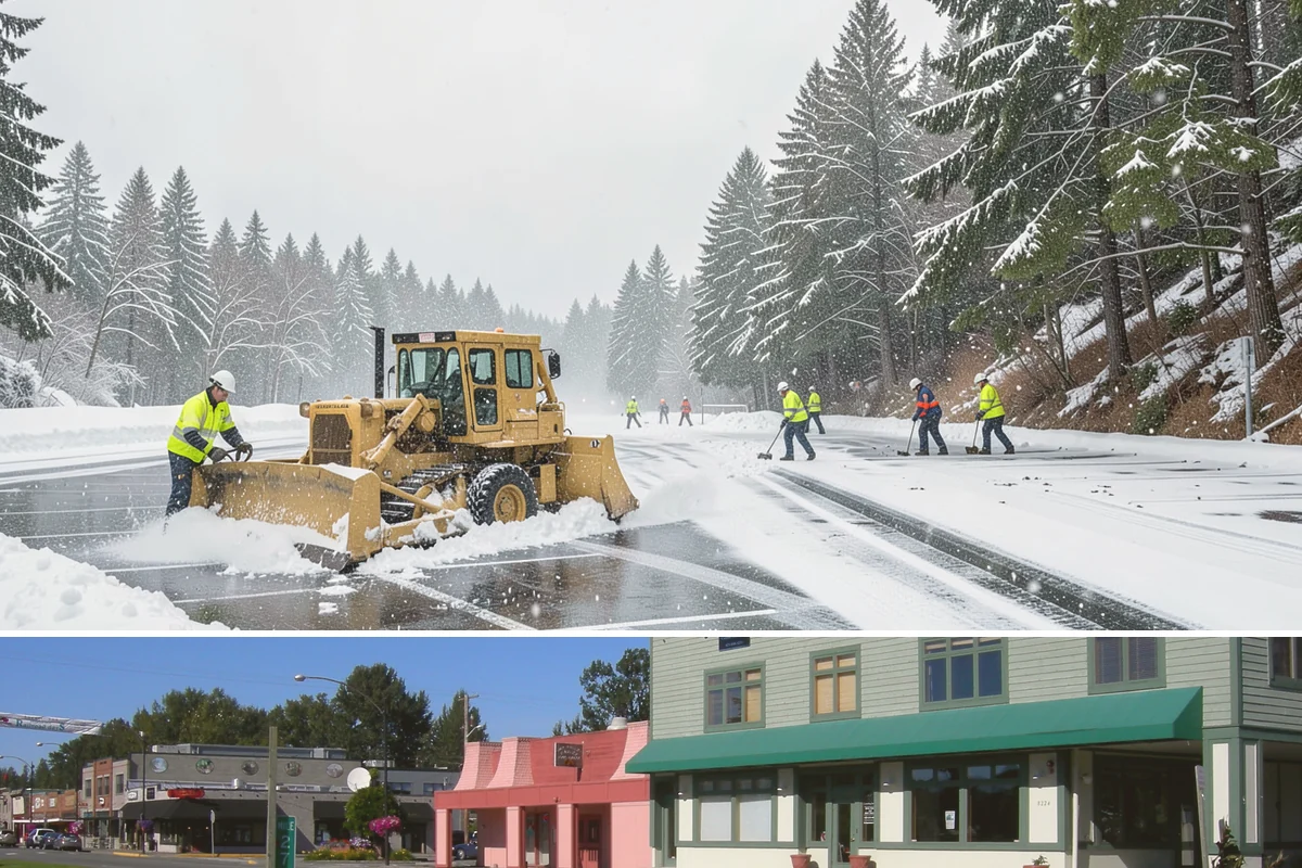Handicap Ramp Clearing in Snoqualmie, King County, WA - Handicap ramp clearing is a priority through the entire winter, with immediate response needed whenever snow or ice threatens...