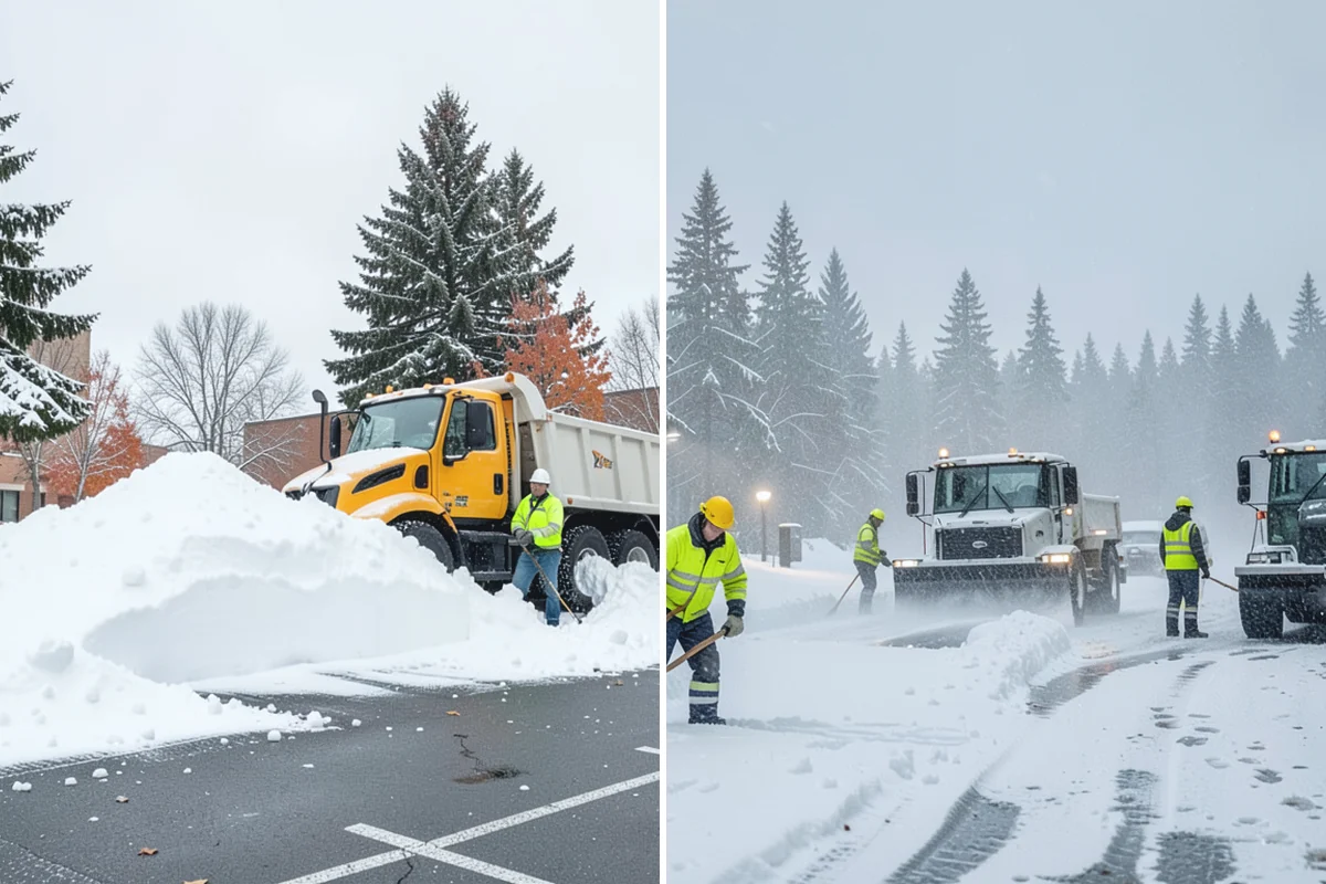 Handicap Ramp Clearing in Sumner, Pierce County, WA - Clear the top and bottom landings for safe transitions