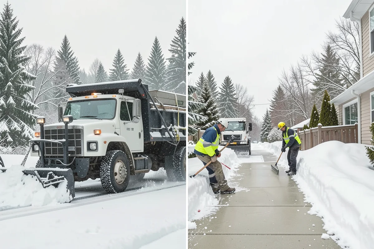 Handicap Ramp Clearing in Tacoma, Pierce County, WA - Clear the top and bottom landings for safe transitions
