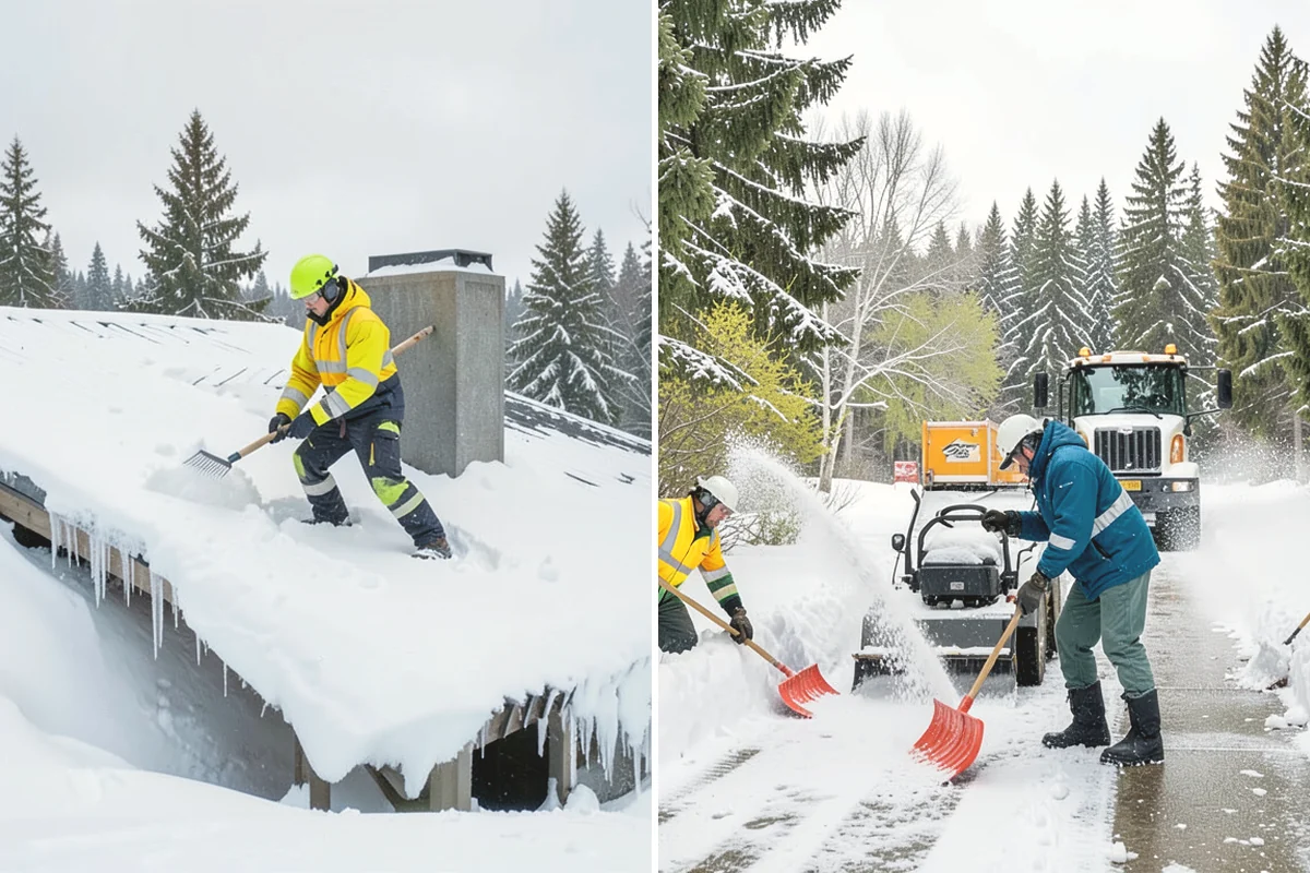 Handicap Ramp Clearing in Tukwila, King County, WA - Clear the top and bottom landings for safe transitions