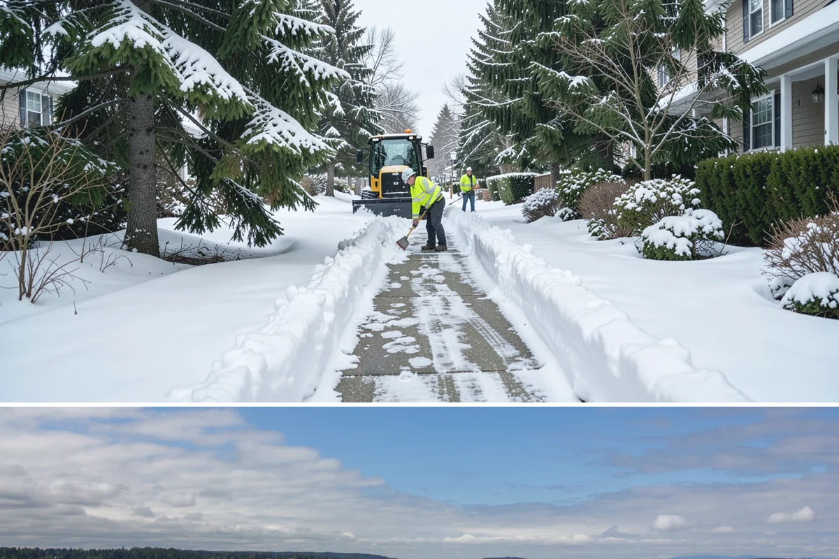 Handicap Ramp Clearing in University Place, Pierce County, WA - Handicap ramp clearing is a priority through the entire winter, with immediate response needed whenever snow or ice threatens...
