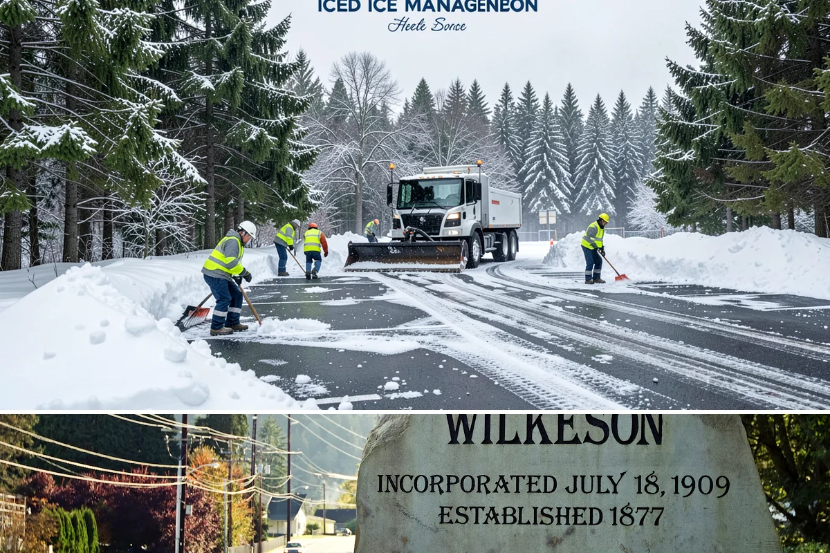 Handicap Ramp Clearing in Wilkeson, Pierce County, WA - Handicap ramp clearing is a priority through the entire winter, with immediate response needed whenever snow or ice threatens...