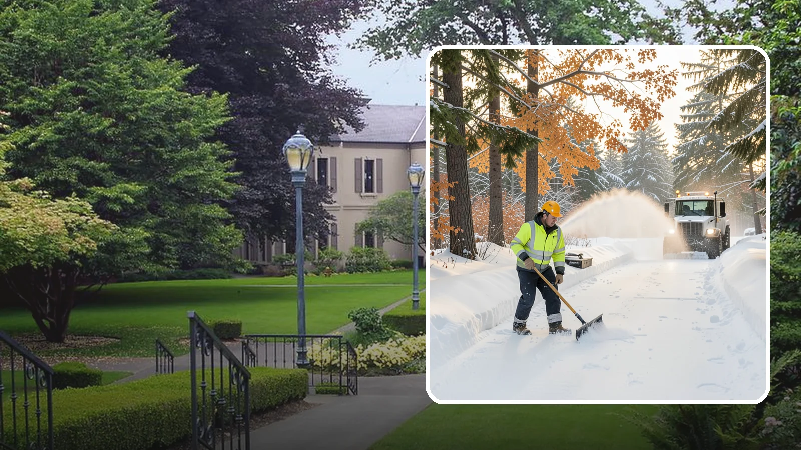 Handicap Ramp Clearing in Woodinville, King County, WA - We clear accessibility ramps fully so wheelchair and mobility-device users have safe, continuous access.