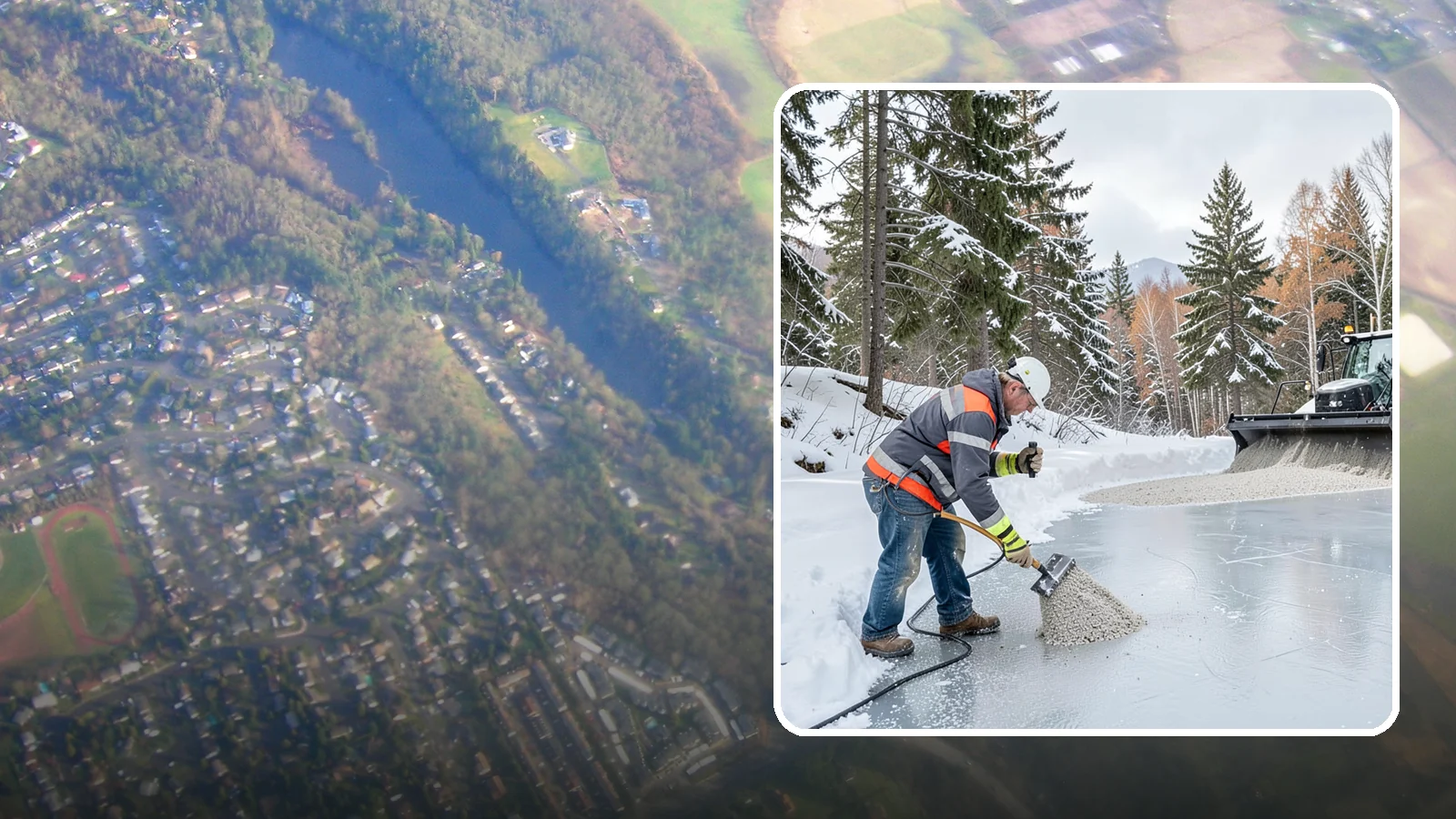 Heat Cable Installation in Algona, King County, WA - We install roof heat cables that keep drainage paths open and stop ice dams from forming.