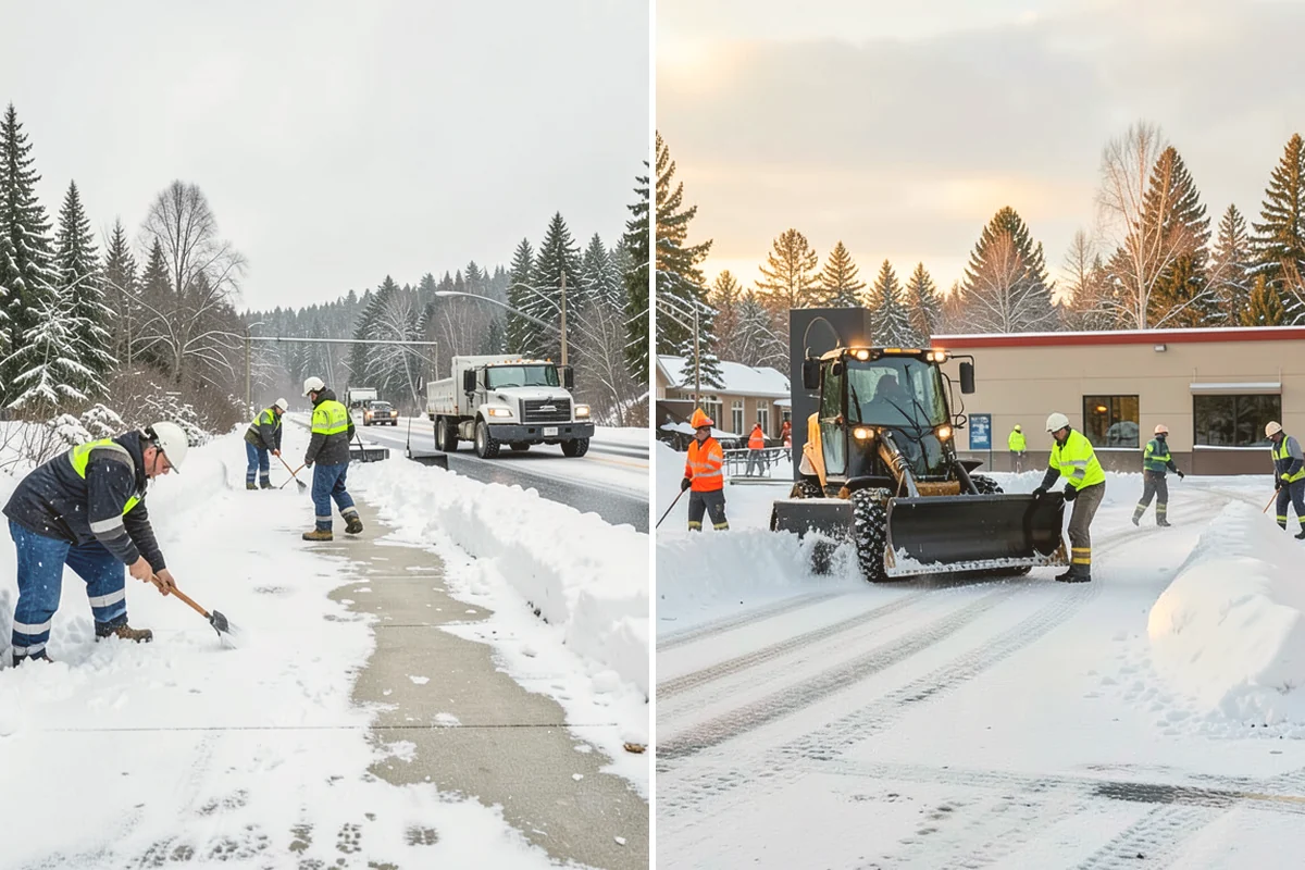 Heat Cable Installation in Bellevue, King County, WA - Inspect the roof to map recurring ice dam locations