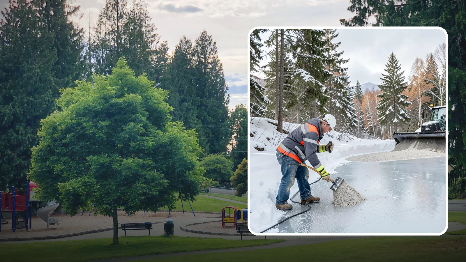 Heat Cable Installation in Bonney Lake, Pierce County, WA - We install roof heat cables that keep drainage paths open and stop ice dams from forming.