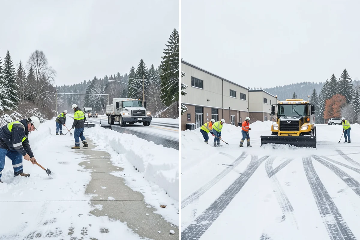 Heat Cable Installation in Buckley, Pierce County, WA - Inspect the roof to map recurring ice dam locations
