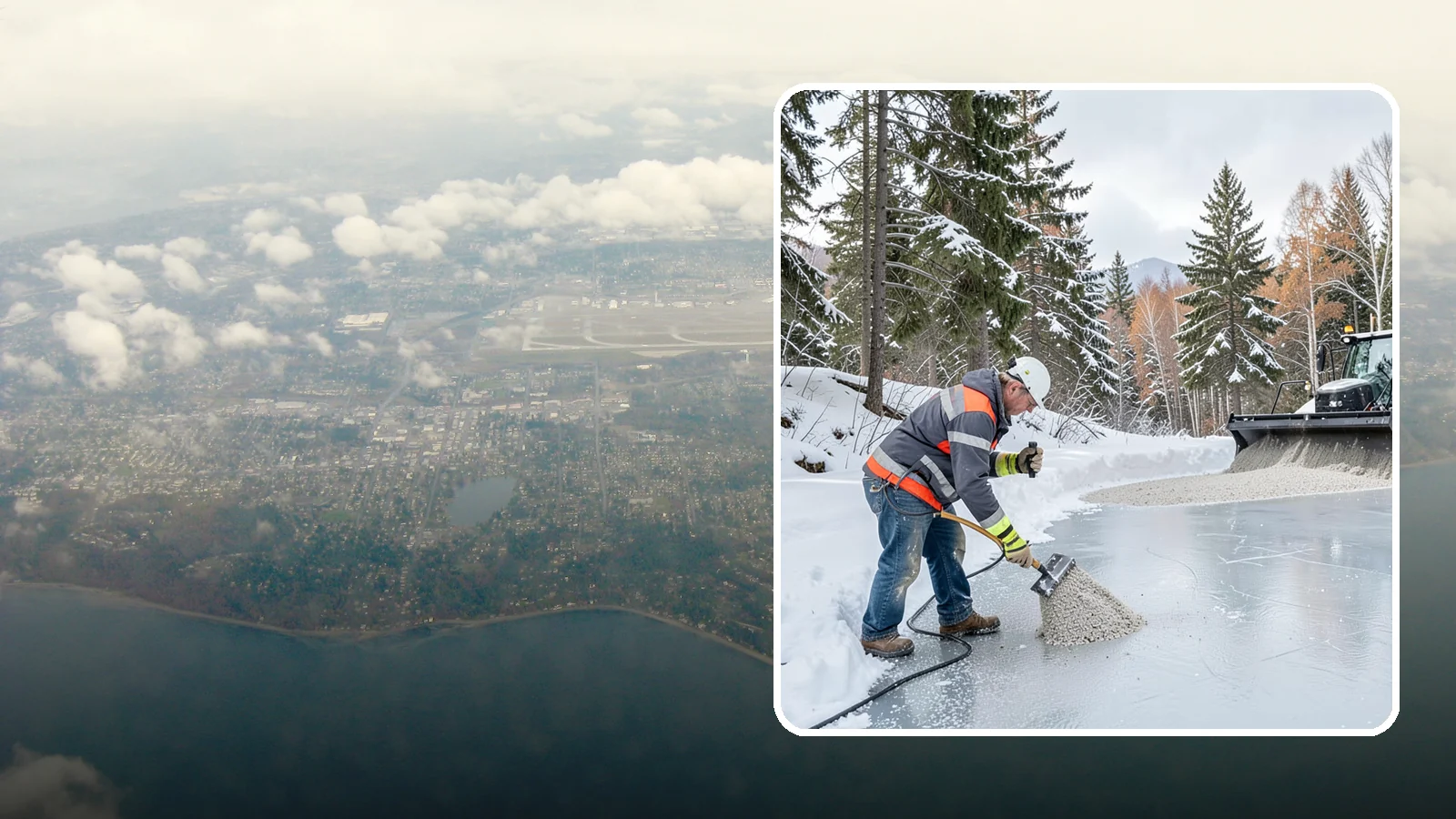 Heat Cable Installation in Burien, King County, WA - We install roof heat cables that keep drainage paths open and stop ice dams from forming.