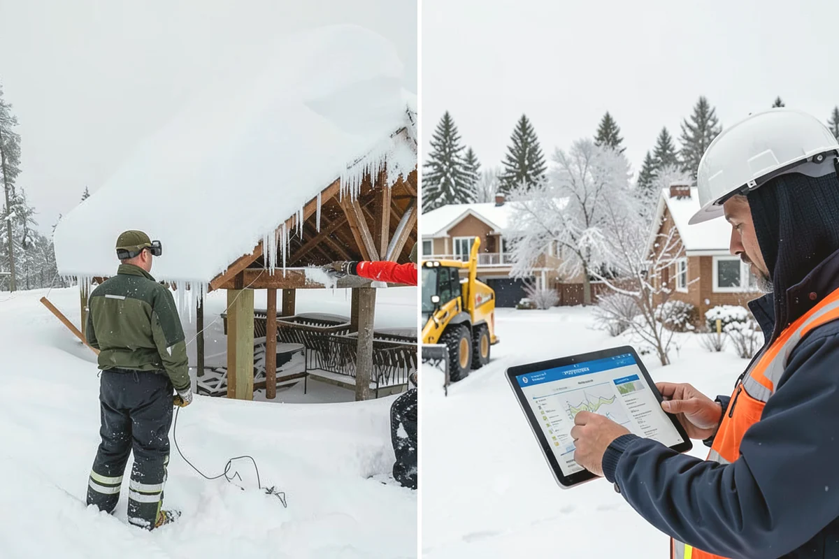 Heat Cable Installation in Carnation, King County, WA - Inspect the roof to map recurring ice dam locations