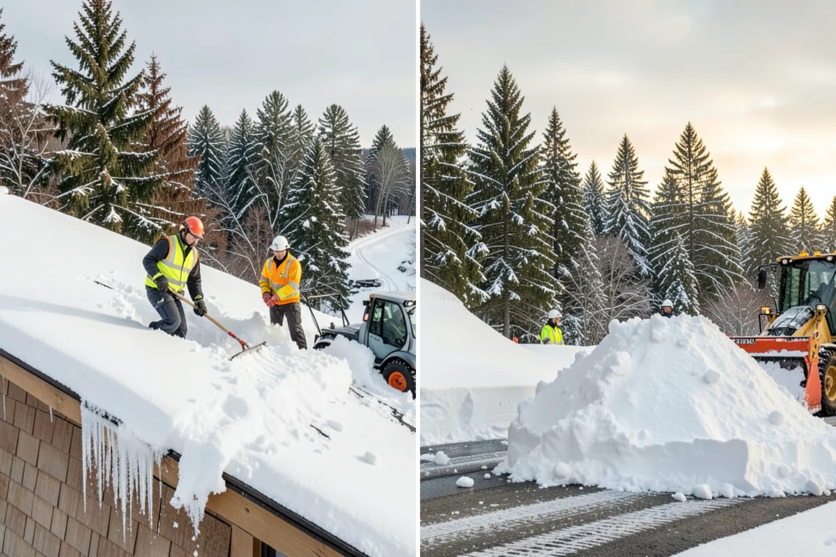 Heat Cable Installation in Clyde Hill, King County, WA - Inspect the roof to map recurring ice dam locations