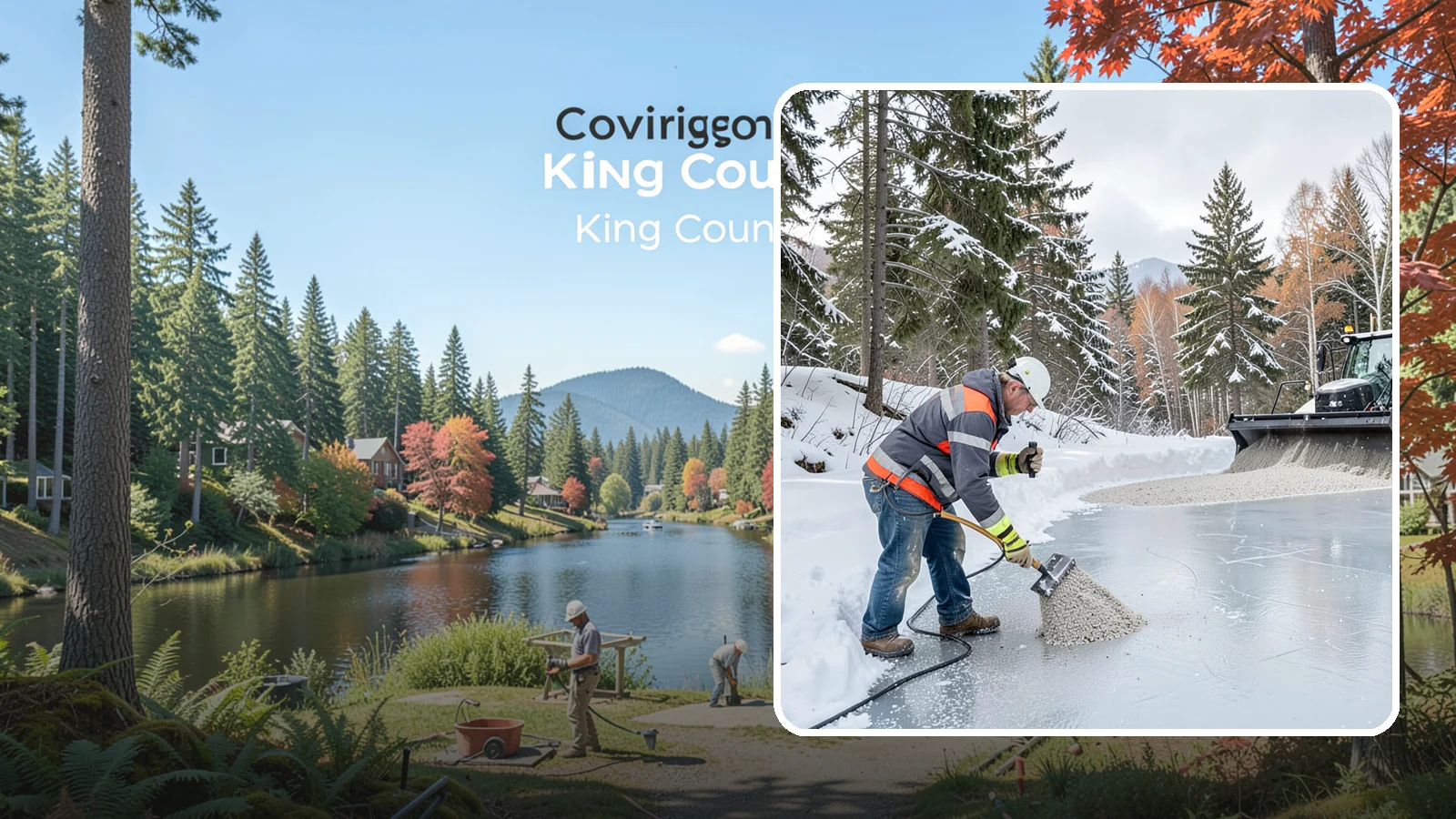 Heat Cable Installation in Covington, King County, WA - We install roof heat cables that keep drainage paths open and stop ice dams from forming.