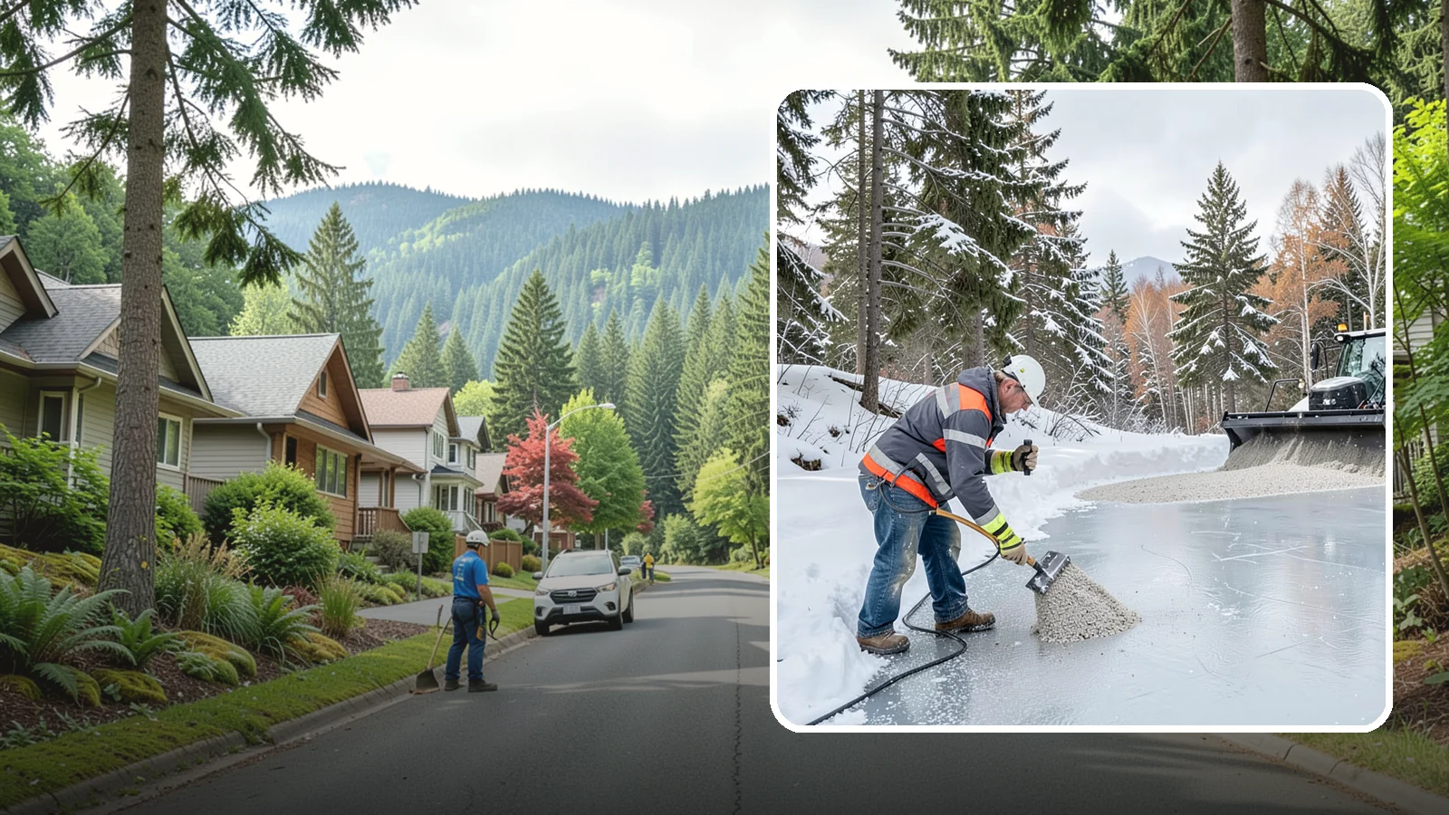 Heat Cable Installation in Darrington, Snohomish County, WA - We install roof heat cables that keep drainage paths open and stop ice dams from forming.