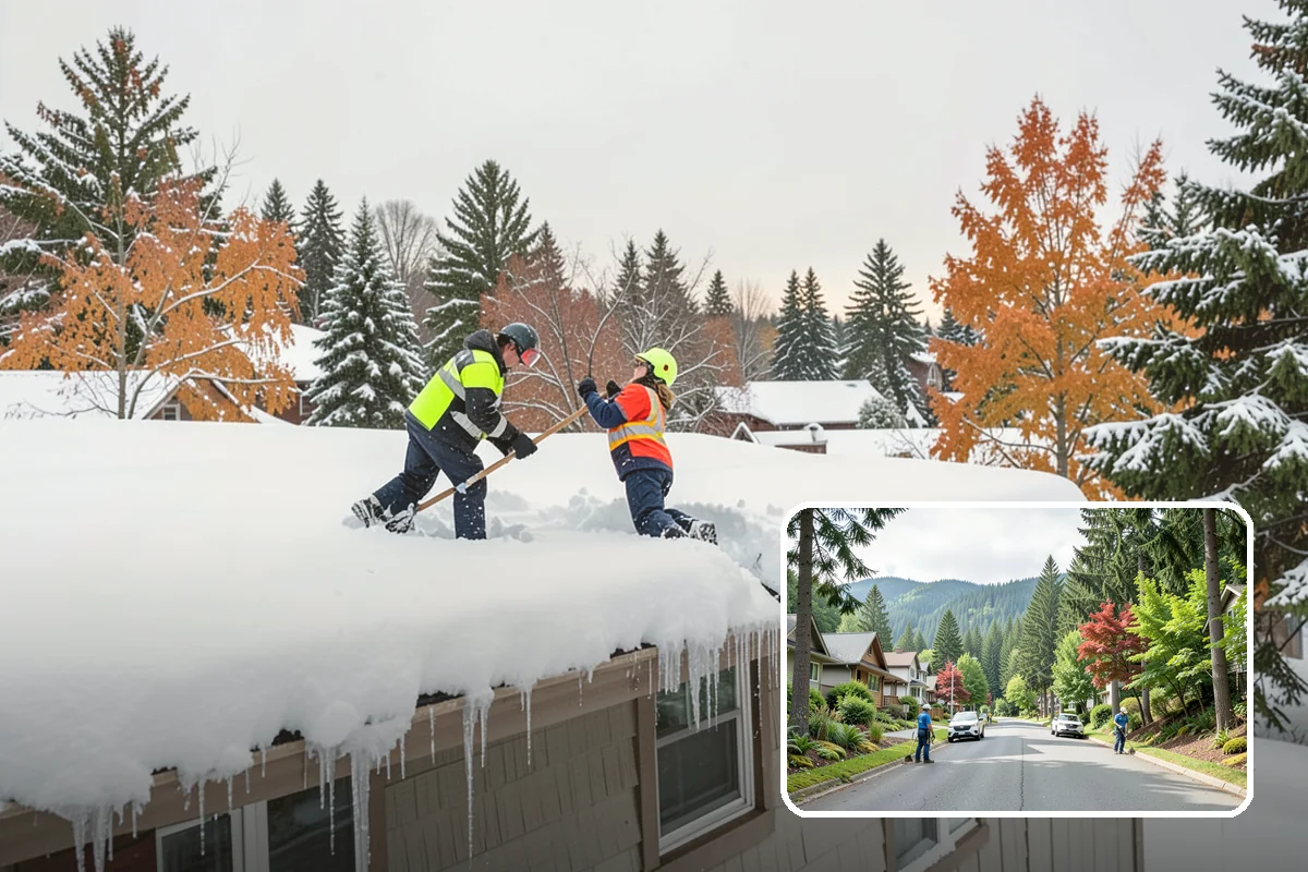 Heat Cable Installation in Darrington, Snohomish County, WA - Passive, season-long defense against recurring ice dams
