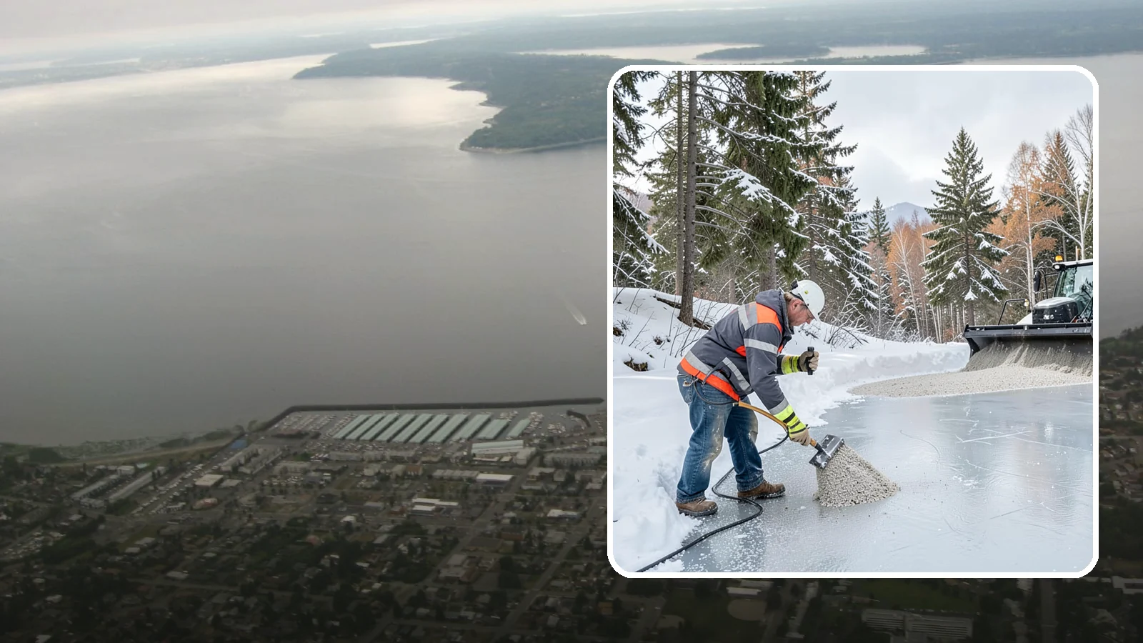 Heat Cable Installation in Des Moines, King County, WA - We install roof heat cables that keep drainage paths open and stop ice dams from forming.