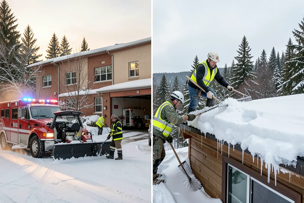 Heat Cable Installation in DuPont, Pierce County, WA - Inspect the roof to map recurring ice dam locations