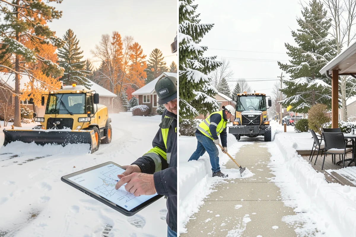 Heat Cable Installation in Duvall, King County, WA - Inspect the roof to map recurring ice dam locations