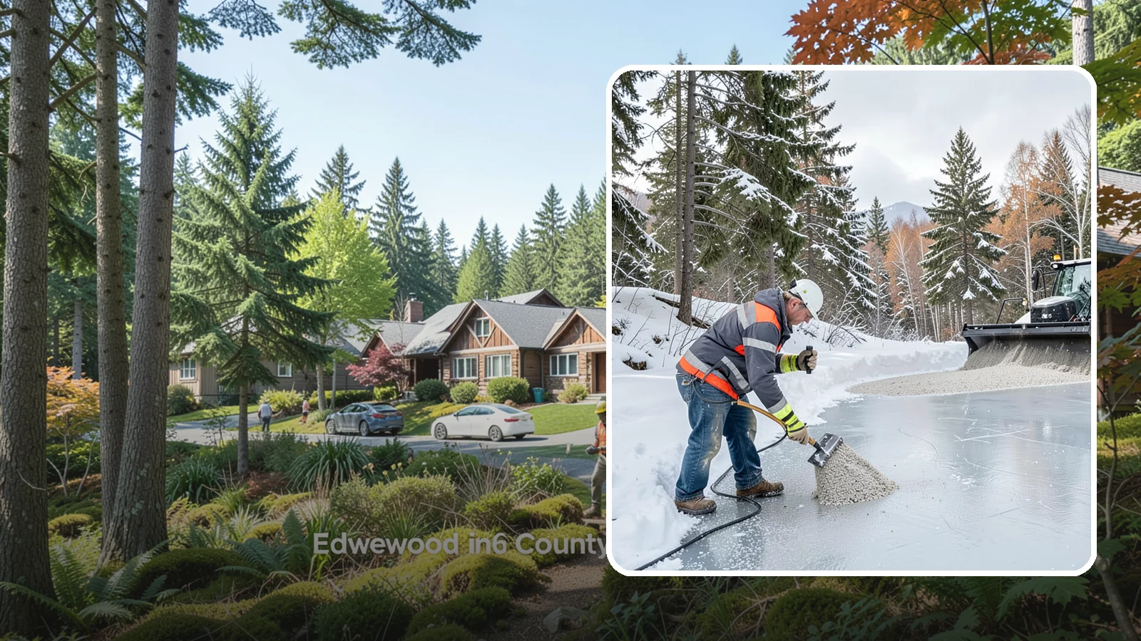 Heat Cable Installation in Edgewood, Pierce County, WA - We install roof heat cables that keep drainage paths open and stop ice dams from forming.