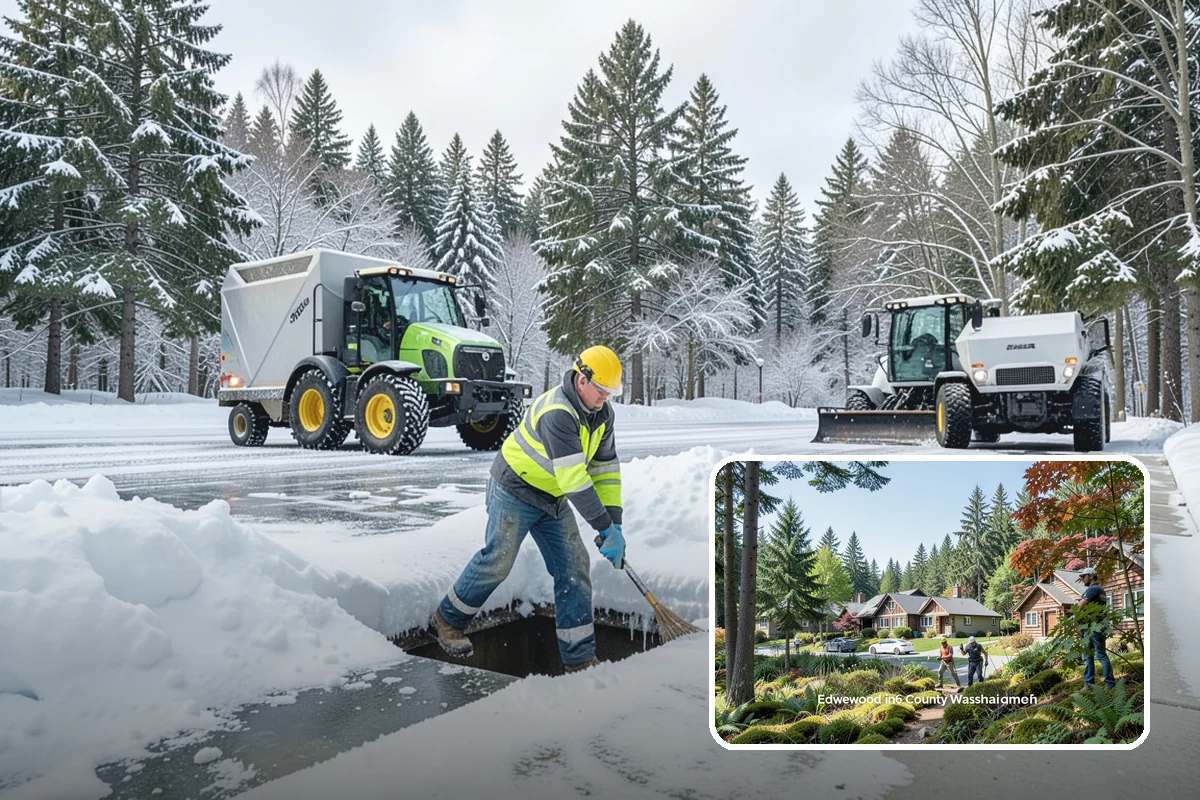 Heat Cable Installation in Edgewood, Pierce County, WA - Passive, season-long defense against recurring ice dams