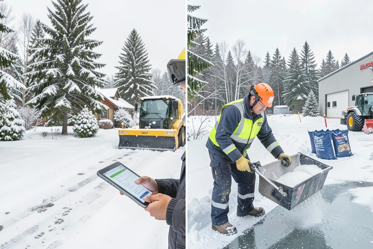 Heat Cable Installation in Edgewood, Pierce County, WA - Inspect the roof to map recurring ice dam locations