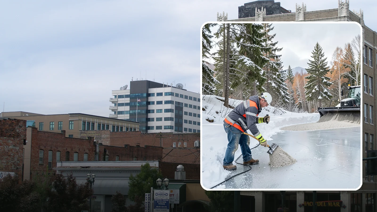Heat Cable Installation in Everett, Snohomish County, WA - We install roof heat cables that keep drainage paths open and stop ice dams from forming.